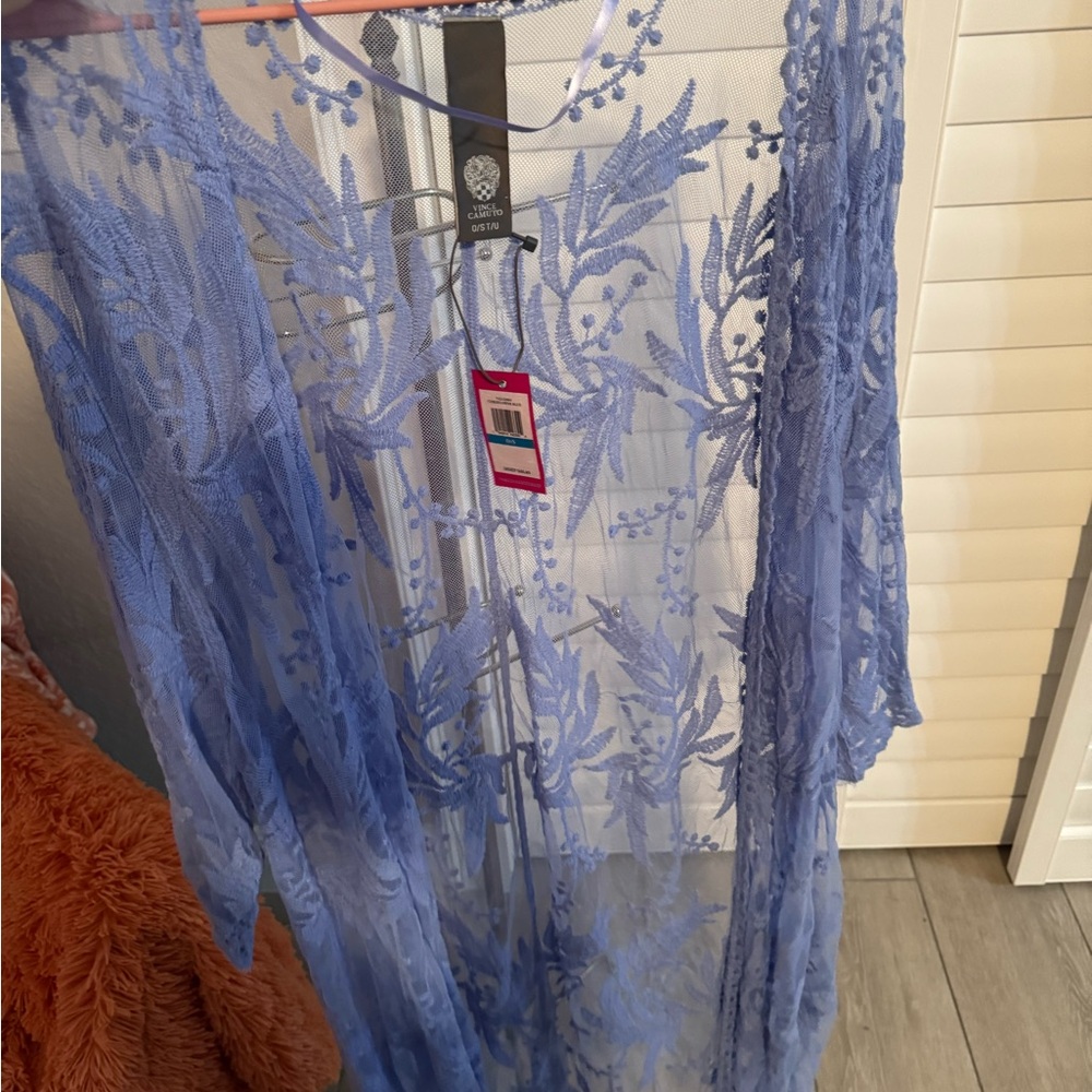 Vince Camuto lace coverup- brand new with tags